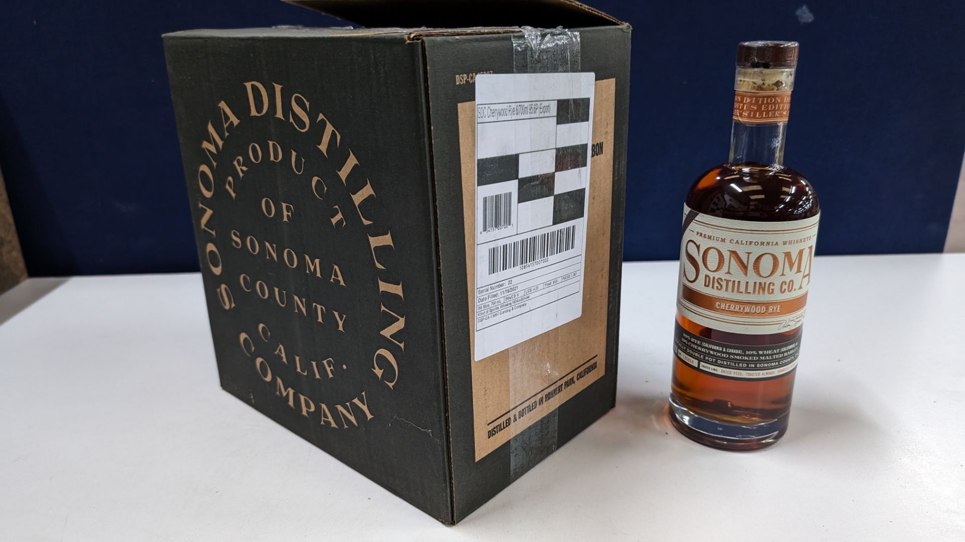 6 off 700ml bottles of Sonoma Cherrywood Rye Whiskey. In Sonoma branded box which includes bottling - Image 2 of 8