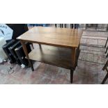 2 off rectangular occasional tables, each measuring 1060mm x 600mm x 460mm