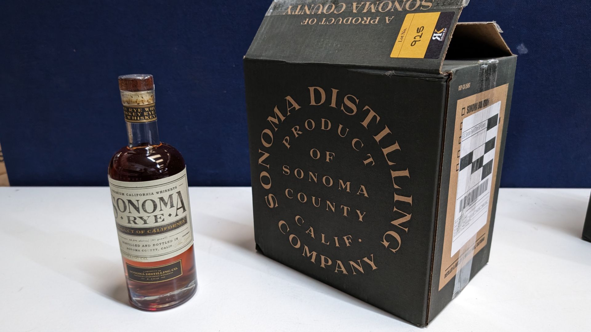 6 off 700ml bottles of Sonoma Rye Whiskey. In Sonoma branded box which includes bottling details on - Image 2 of 7