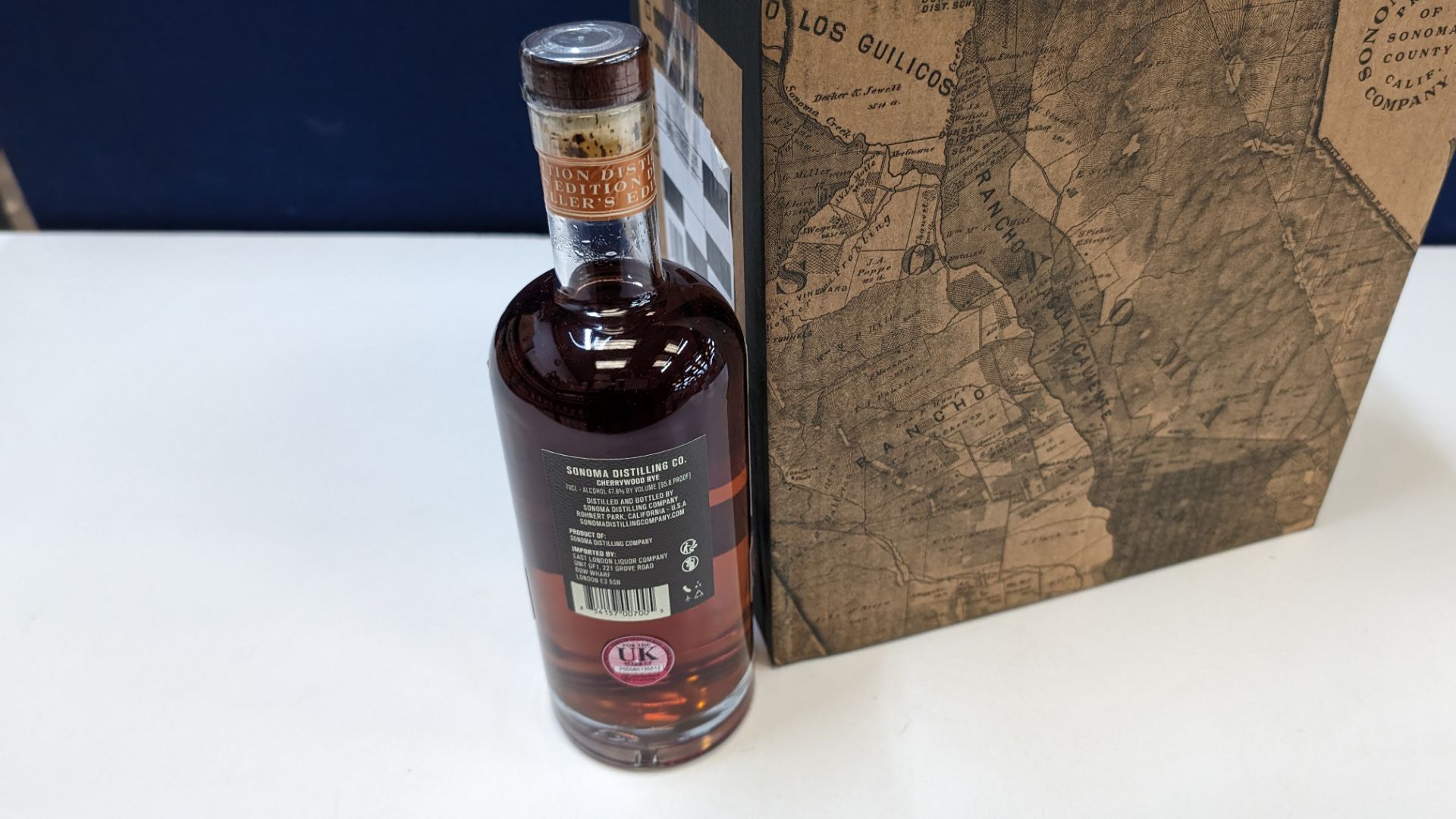 6 off 700ml bottles of Sonoma Cherrywood Rye Whiskey. In Sonoma branded box which includes bottling - Image 6 of 7