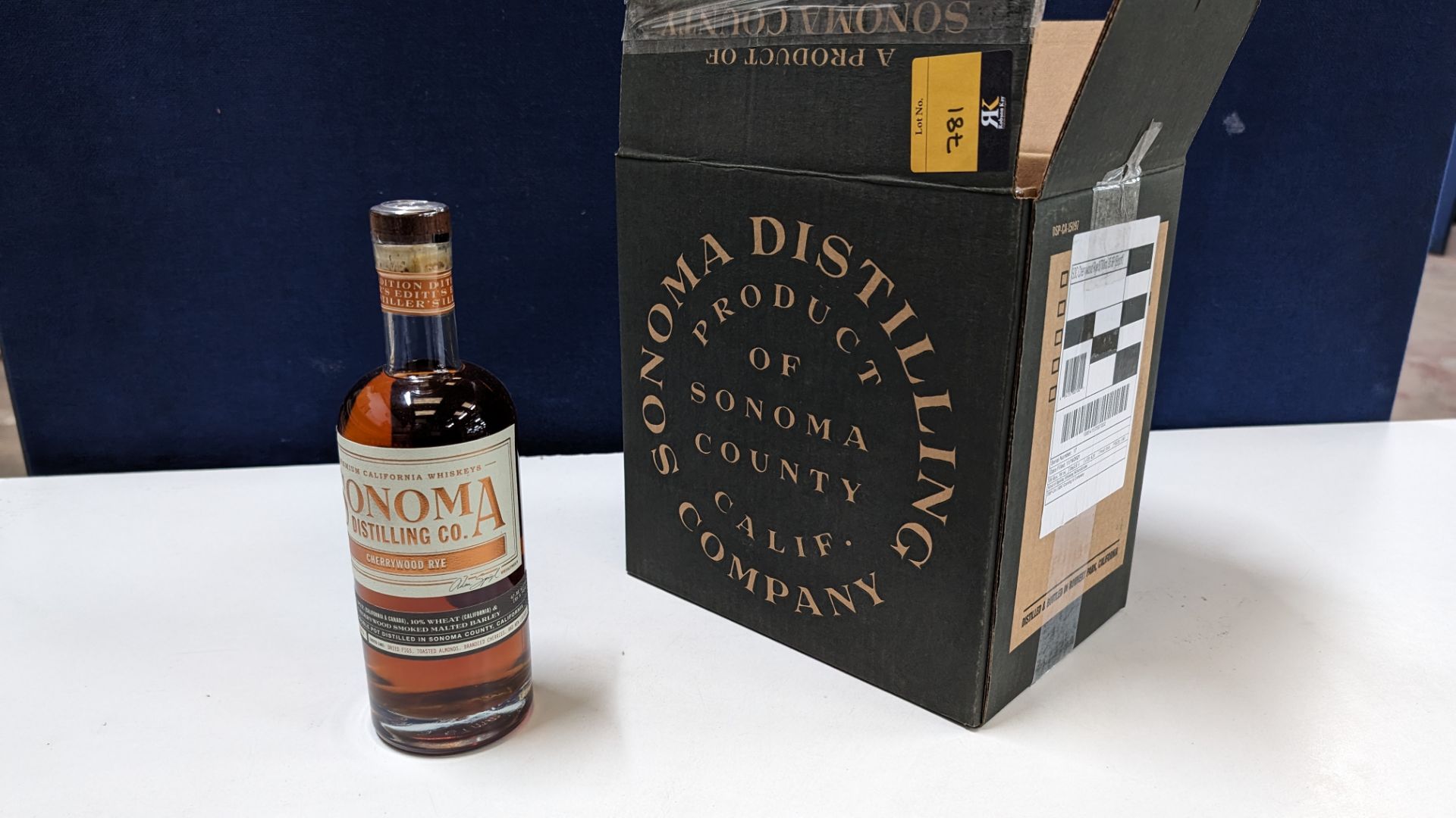 6 off 700ml bottles of Sonoma Cherrywood Rye Whiskey. In Sonoma branded box which includes bottling - Image 2 of 9