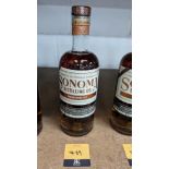 1 off 700ml bottle of Sonoma Cherrywood Rye Whiskey. 47.8% alc/vol (95.6 proof). Distilled and bot