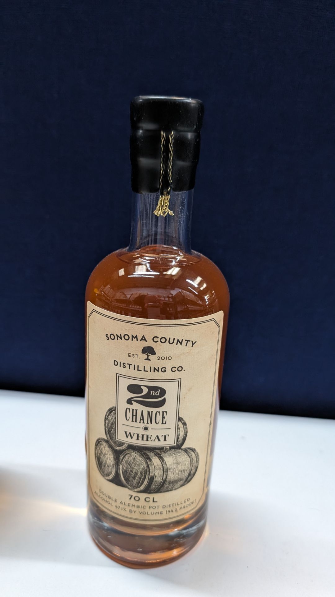 2 off 700ml bottles of Sonoma County 2nd Chance Wheat Double Alembic Pot Distilled Whiskey. 47.1% a - Image 3 of 7