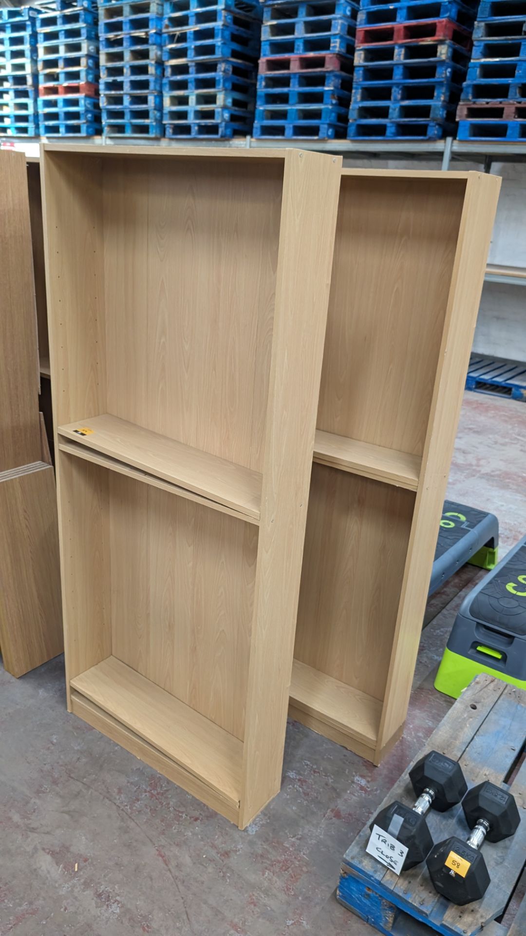 2 off bookcases, each measuring 1800mm x 780mm x 200mm - Image 2 of 4