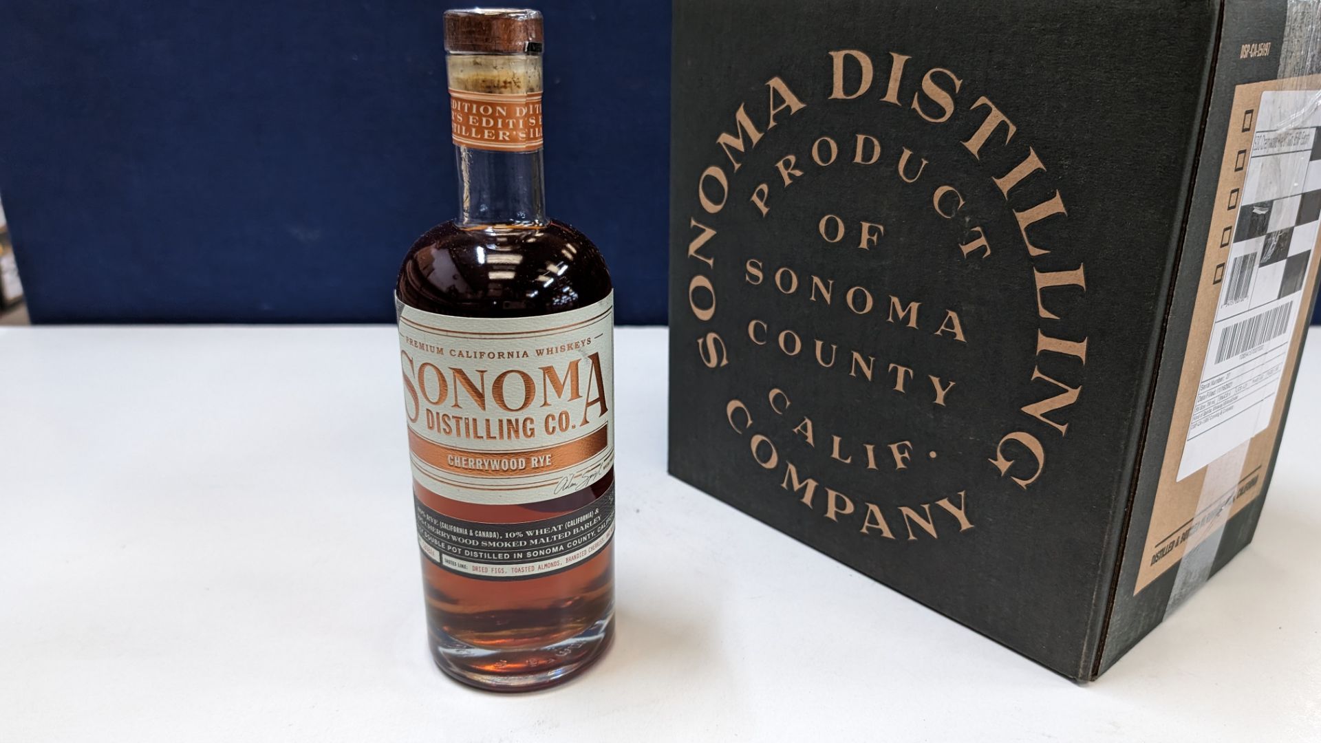 6 off 700ml bottles of Sonoma Cherrywood Rye Whiskey. In Sonoma branded box which includes bottling - Image 2 of 7