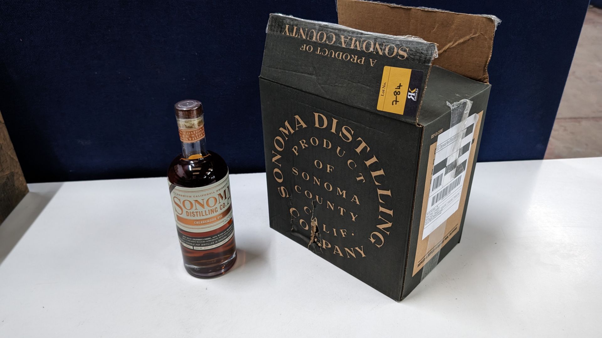 6 off 700ml bottles of Sonoma Cherrywood Rye Whiskey. In Sonoma branded box which includes bottling