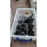 The contents of a crate of clips