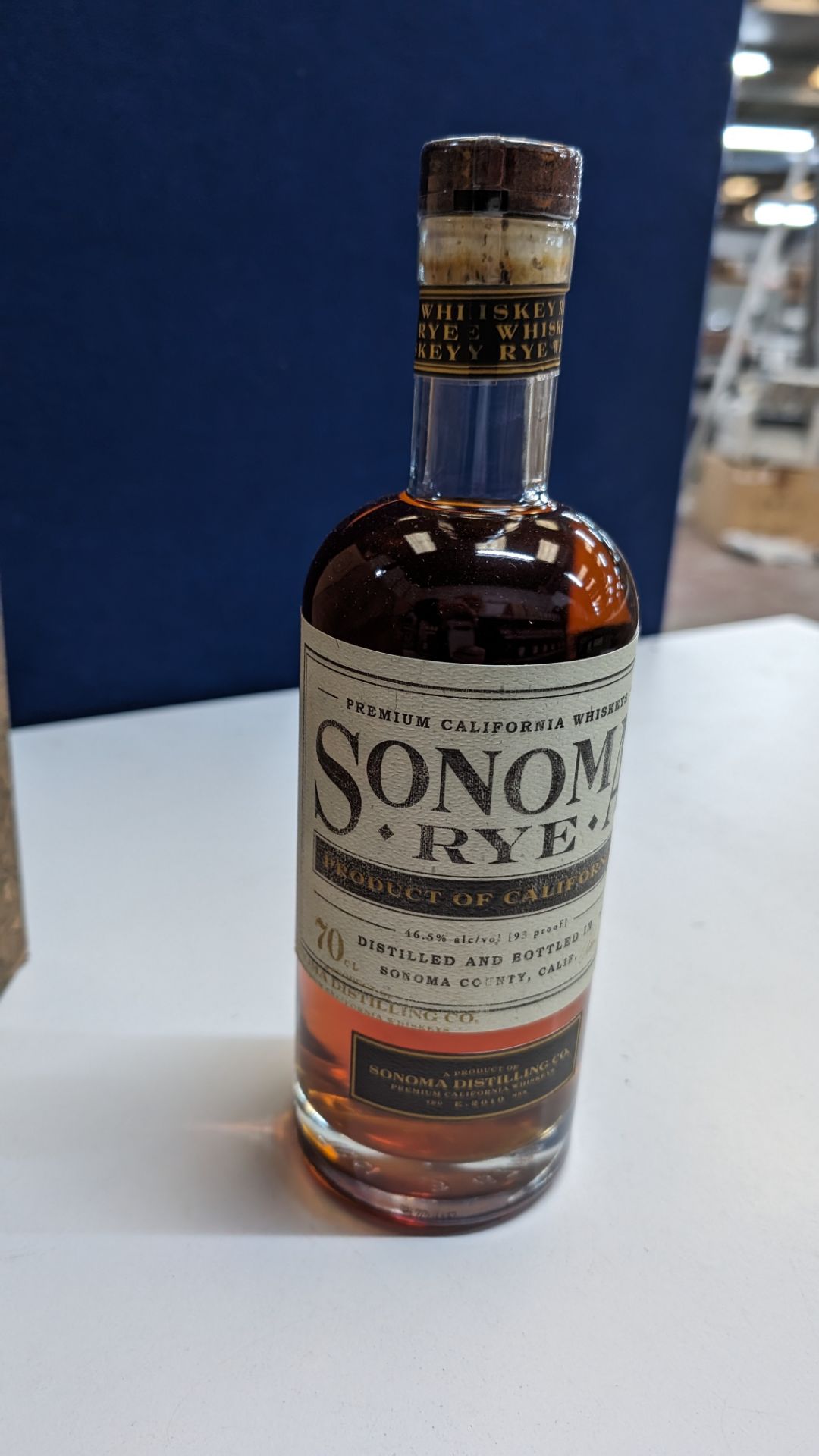 6 off 700ml bottles of Sonoma Rye Whiskey. In Sonoma branded box which includes bottling details on - Image 4 of 8