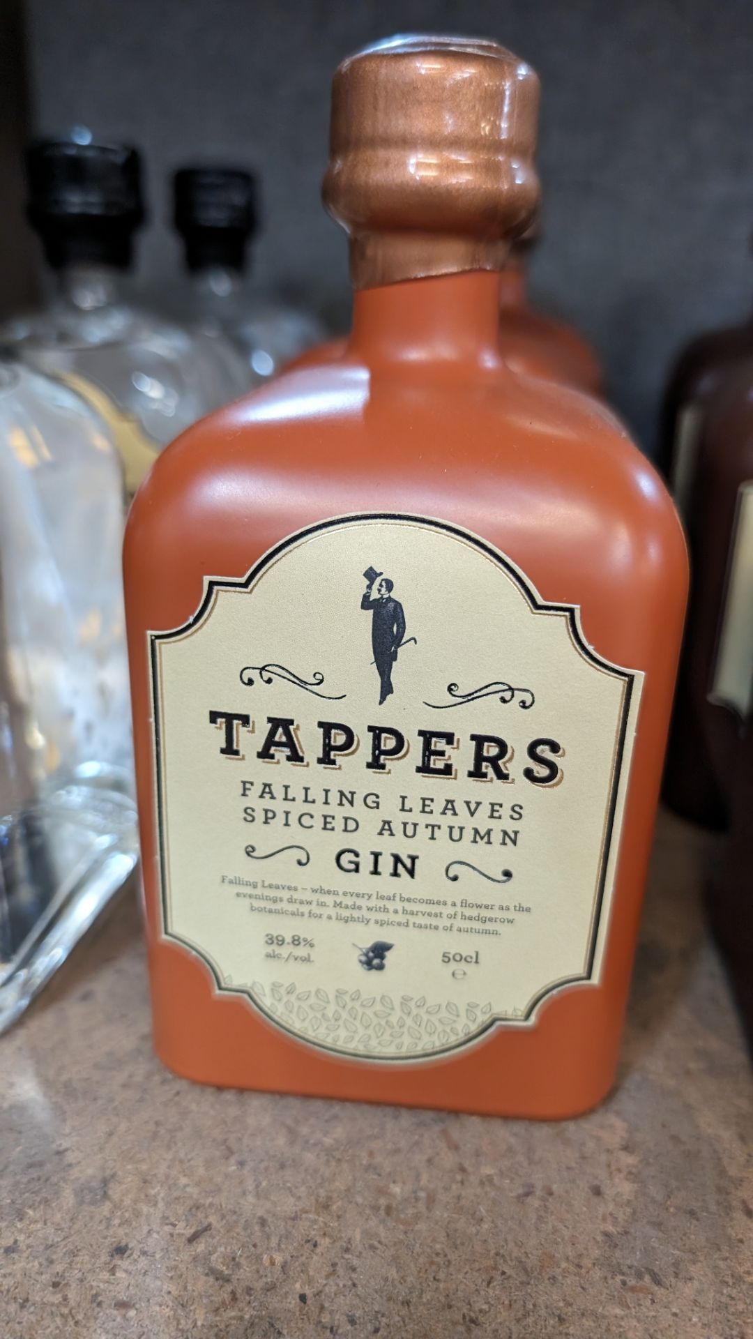 4 off assorted 500ml bottles of Tappers Gin. This lot comprises 1 bottle of 47% ABV Brightside Coas - Image 6 of 8
