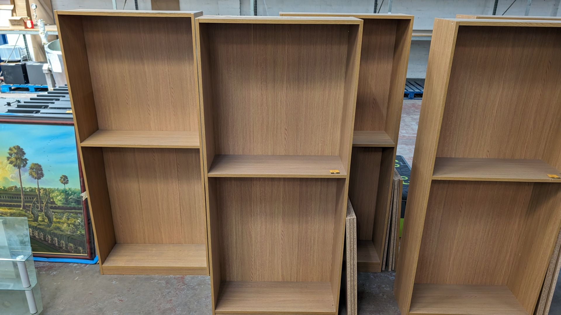 3 off bookcases, each measuring 1800mm x 780mm x 290mm - Image 3 of 6