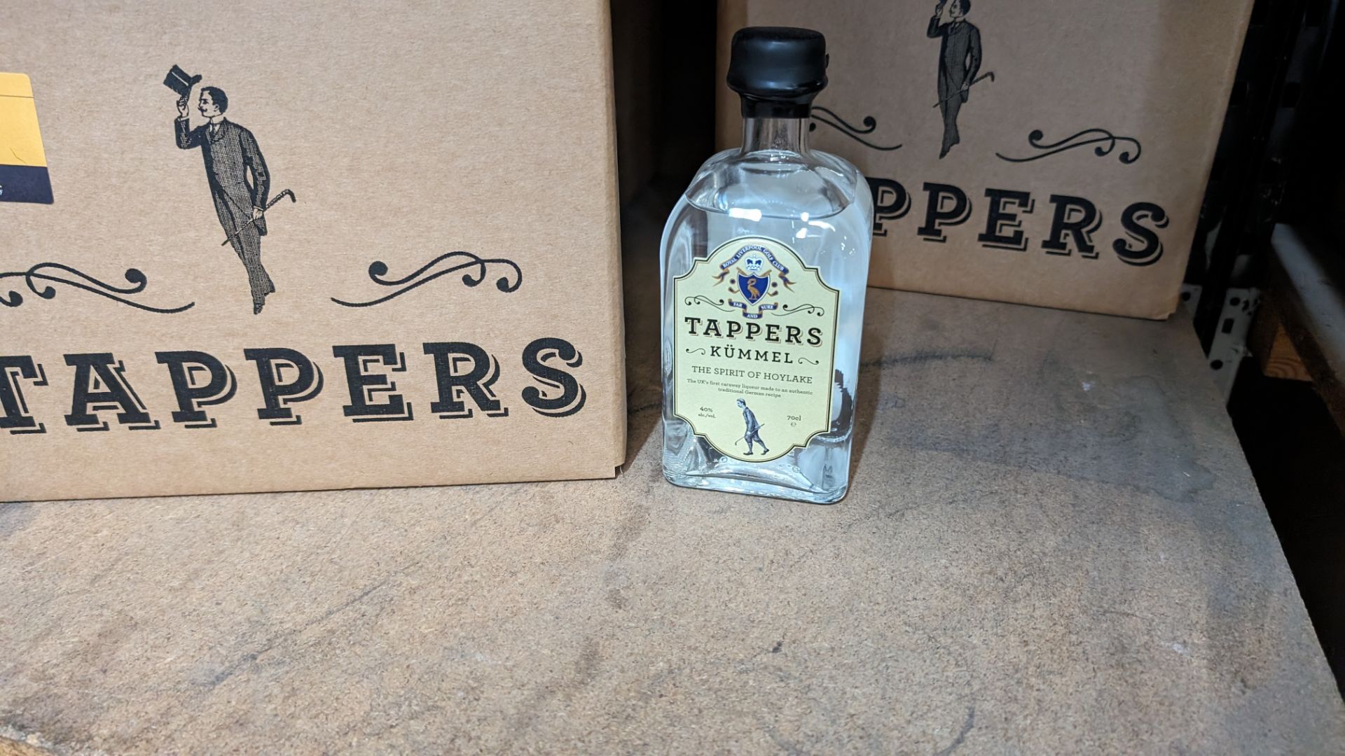 12 off 700ml bottles of Tappers Kümmel 40% ABV 'The Spirit of Hoylake', produced in honour of the 15 - Image 7 of 7