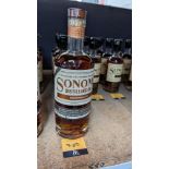 1 off 700ml bottle of Sonoma Cherrywood Rye Whiskey. 47.8% alc/vol (95.6 proof). Distilled and bot