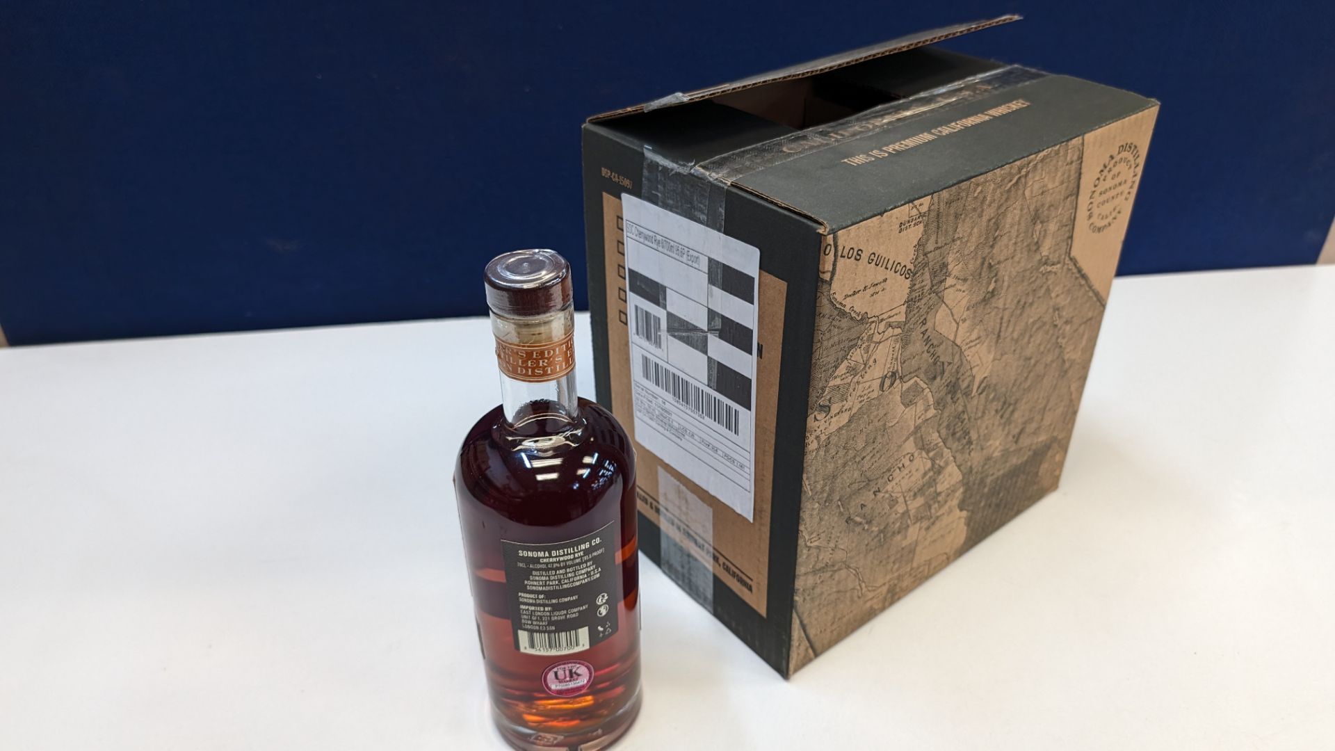 6 off 700ml bottles of Sonoma Cherrywood Rye Whiskey. In Sonoma branded box which includes bottling - Image 6 of 7