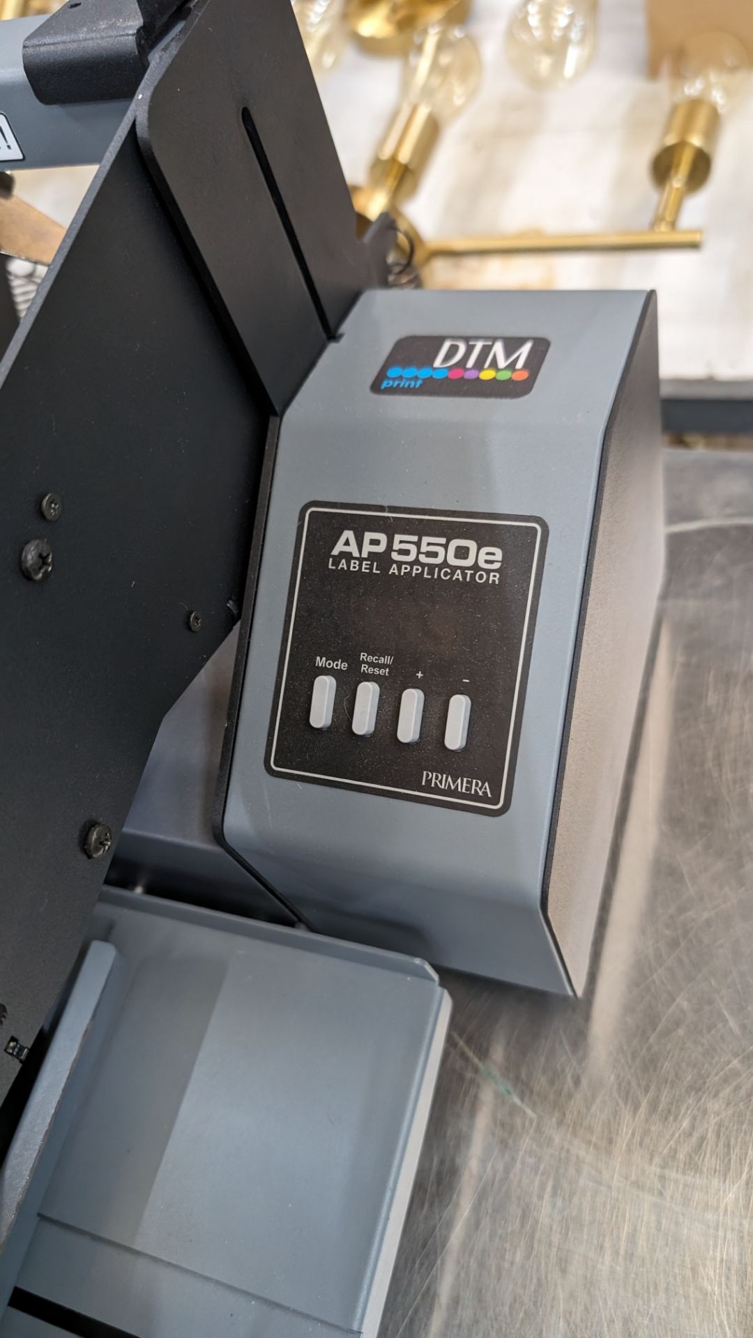 DTM Primera model AP550E label applicator - Image 6 of 8