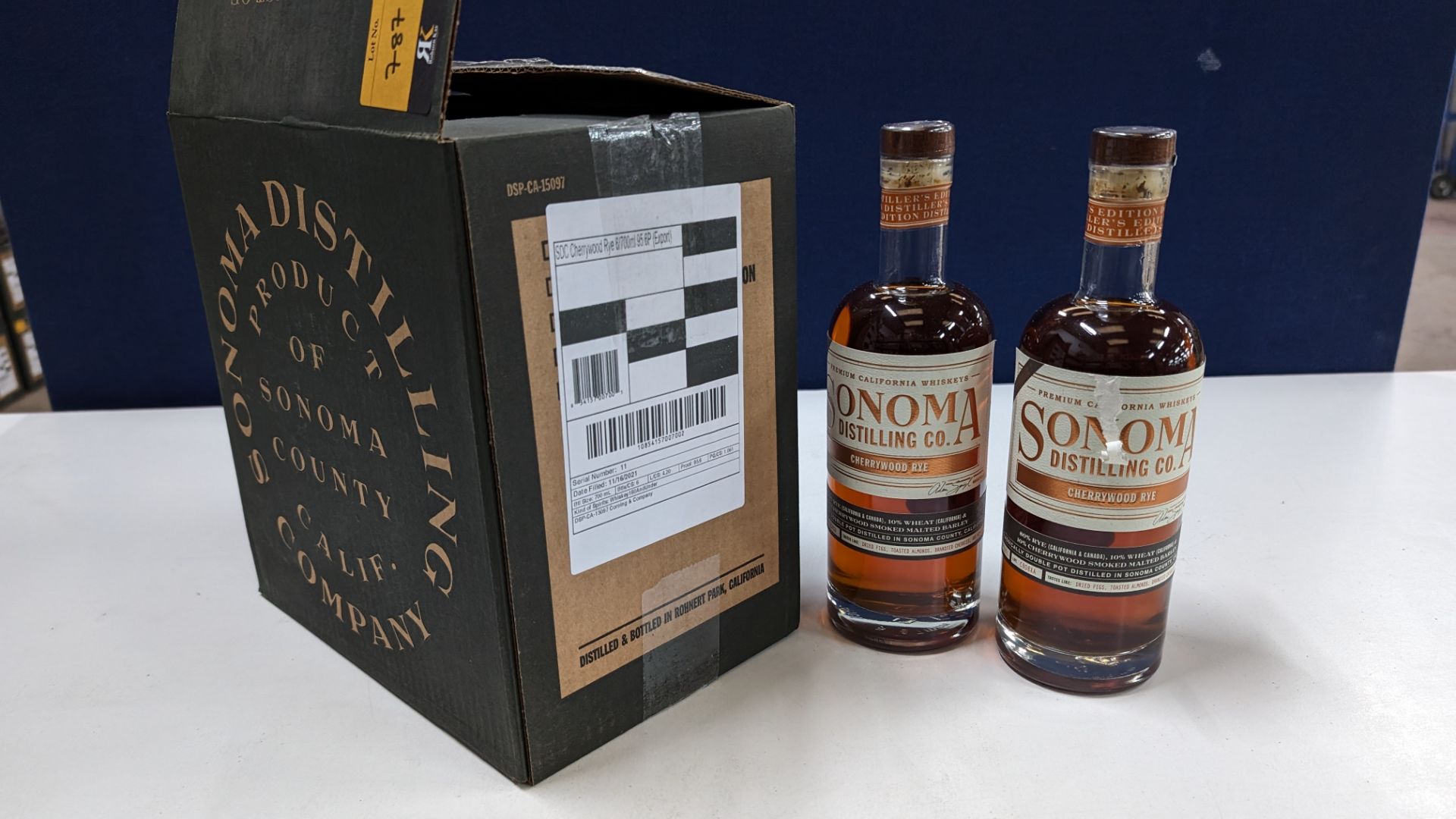 6 off 700ml bottles of Sonoma Cherrywood Rye Whiskey. In Sonoma branded box which includes bottling - Image 2 of 8