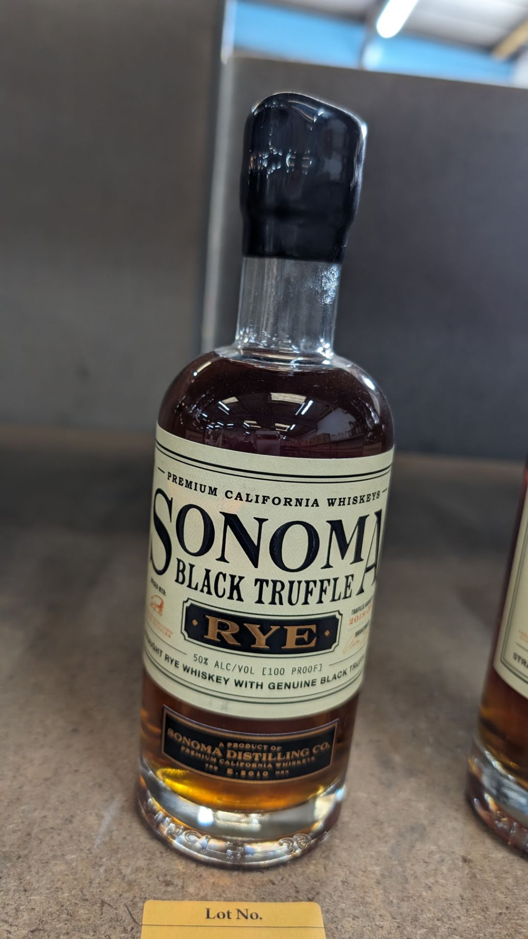 1 off 375ml bottle of Sonoma Black Truffle Rye Whiskey. 50% alc/vol (100 proof). Straight rye whis - Image 2 of 5