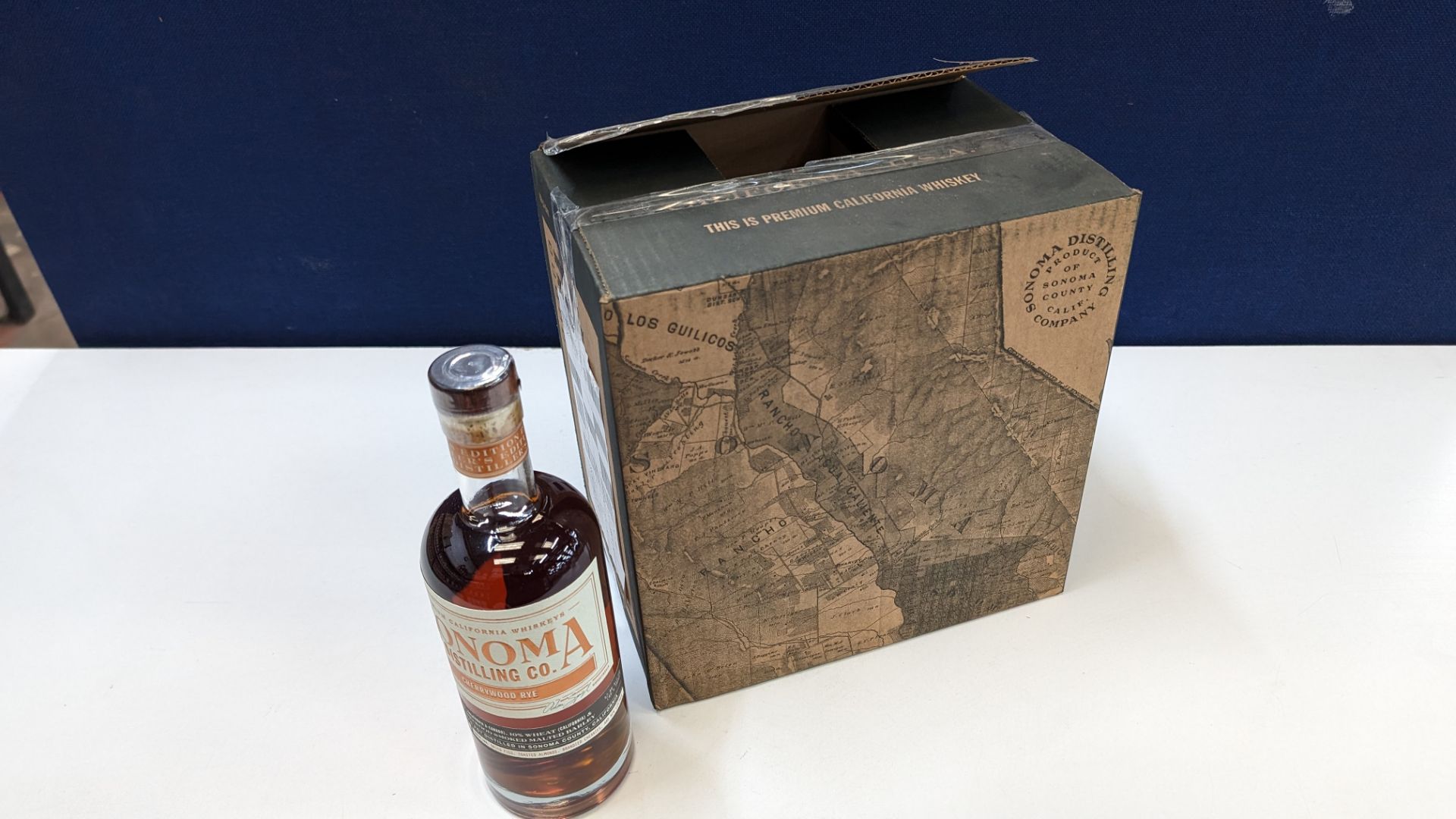 6 off 700ml bottles of Sonoma Cherrywood Rye Whiskey. In Sonoma branded box which includes bottling - Image 5 of 7