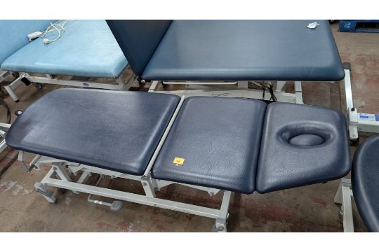 Seers Medical 3-section adjustable patient/medical bed NB. This bed is mobile, but has a braking sys - Image 9 of 10