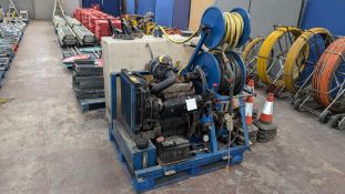 Large Jetter System - This unit was mounted in the rear of one of the vehicles in this auction howev