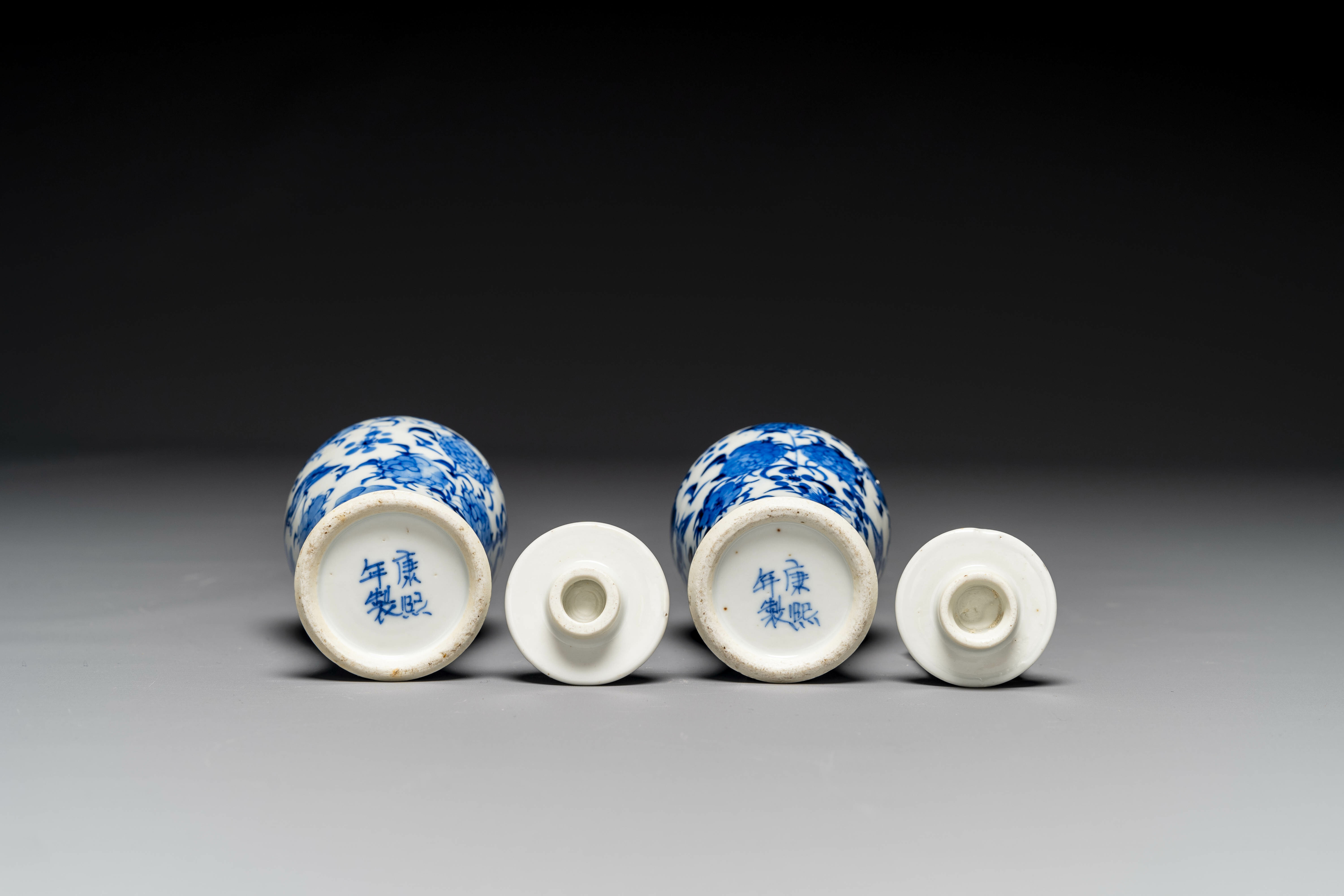 A group of six pieces of Chinese blue and white porcelain, 18/19th century - Image 5 of 17