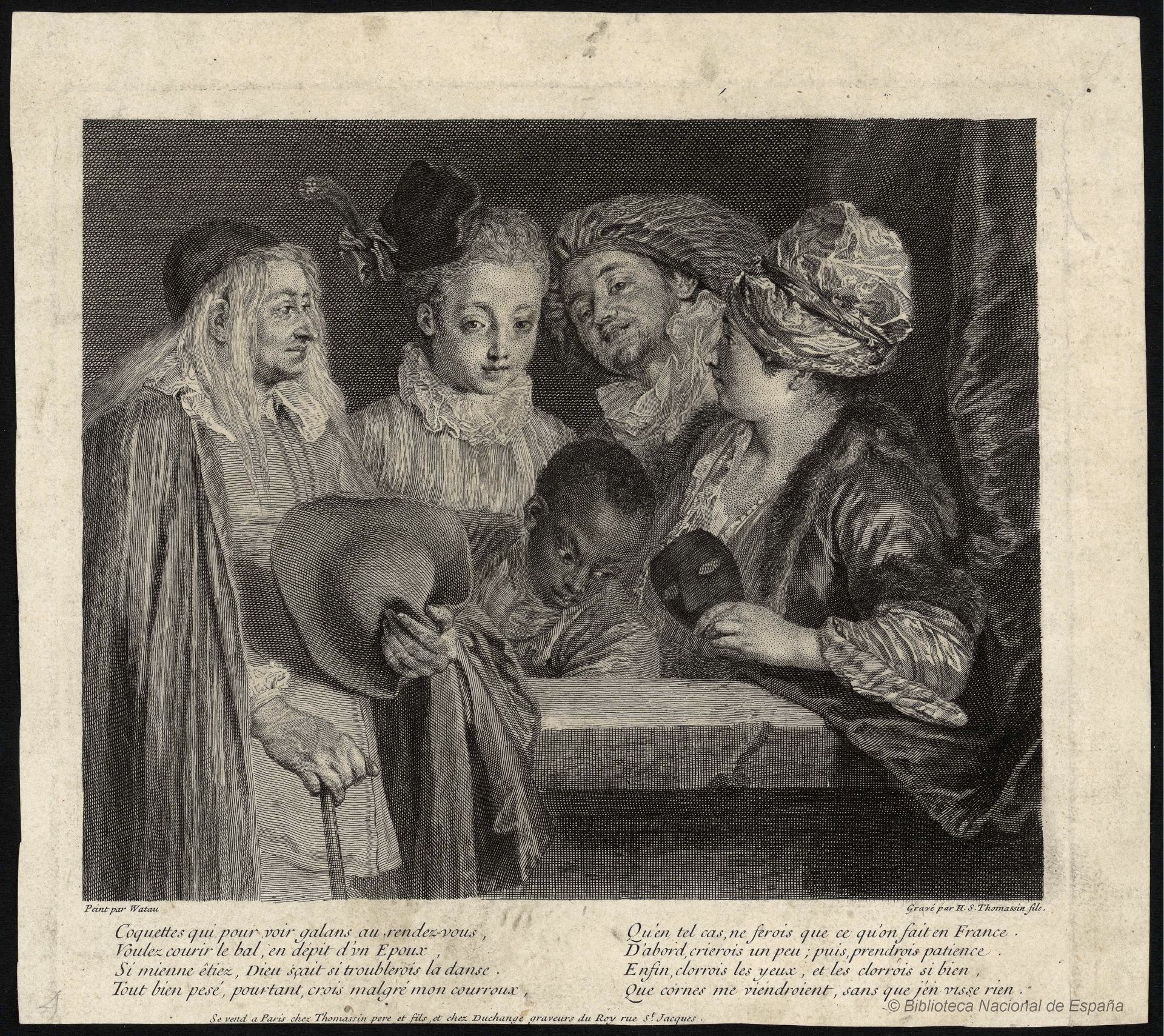 A rare Chinese rose-grisaille cup and saucer after 'Actors of the Comedie-Francaise' by Watteau, Yon - Bild 8 aus 9