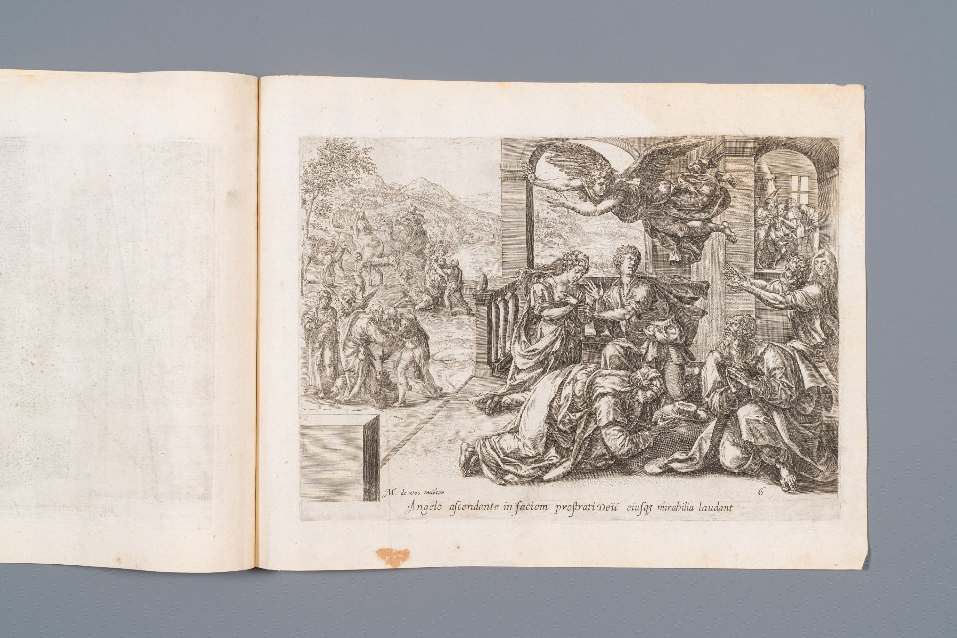 Maarten de Vos, Gerard de Jode, and after Teniers & Brouwer: Eight engravings, 16th C. and later - Image 20 of 39