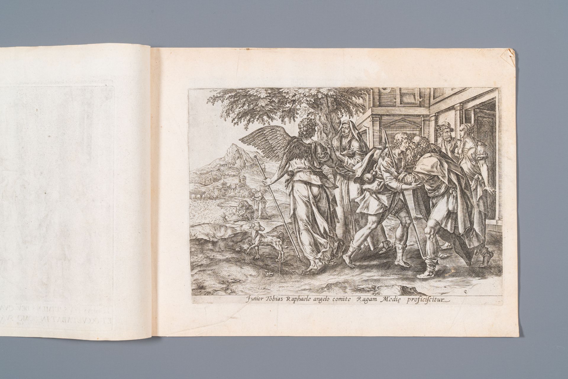 Maarten de Vos, Gerard de Jode, and after Teniers & Brouwer: Eight engravings, 16th C. and later - Image 8 of 39