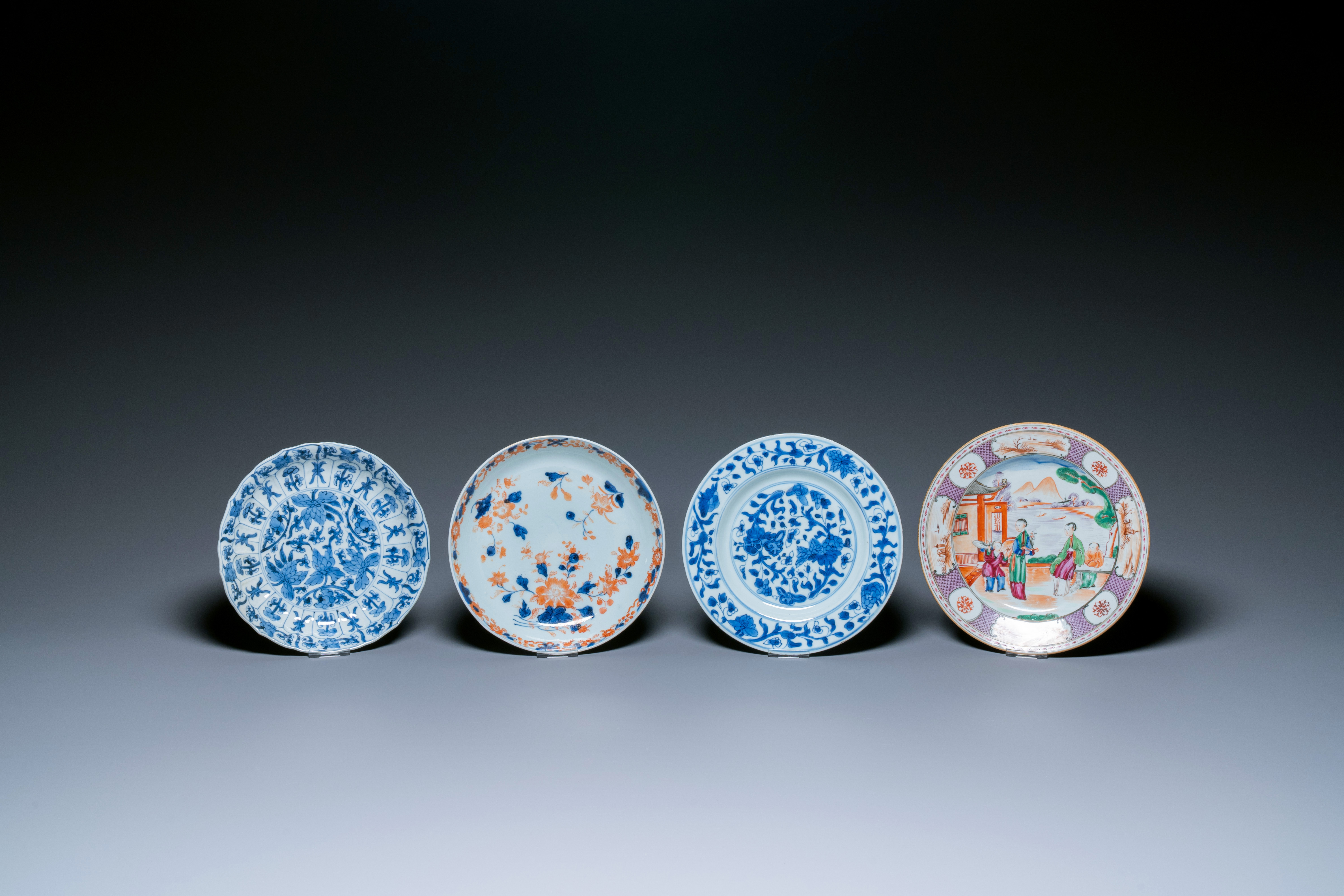 A varied collection of Chinese porcelain, Kangxi and later - Image 4 of 6