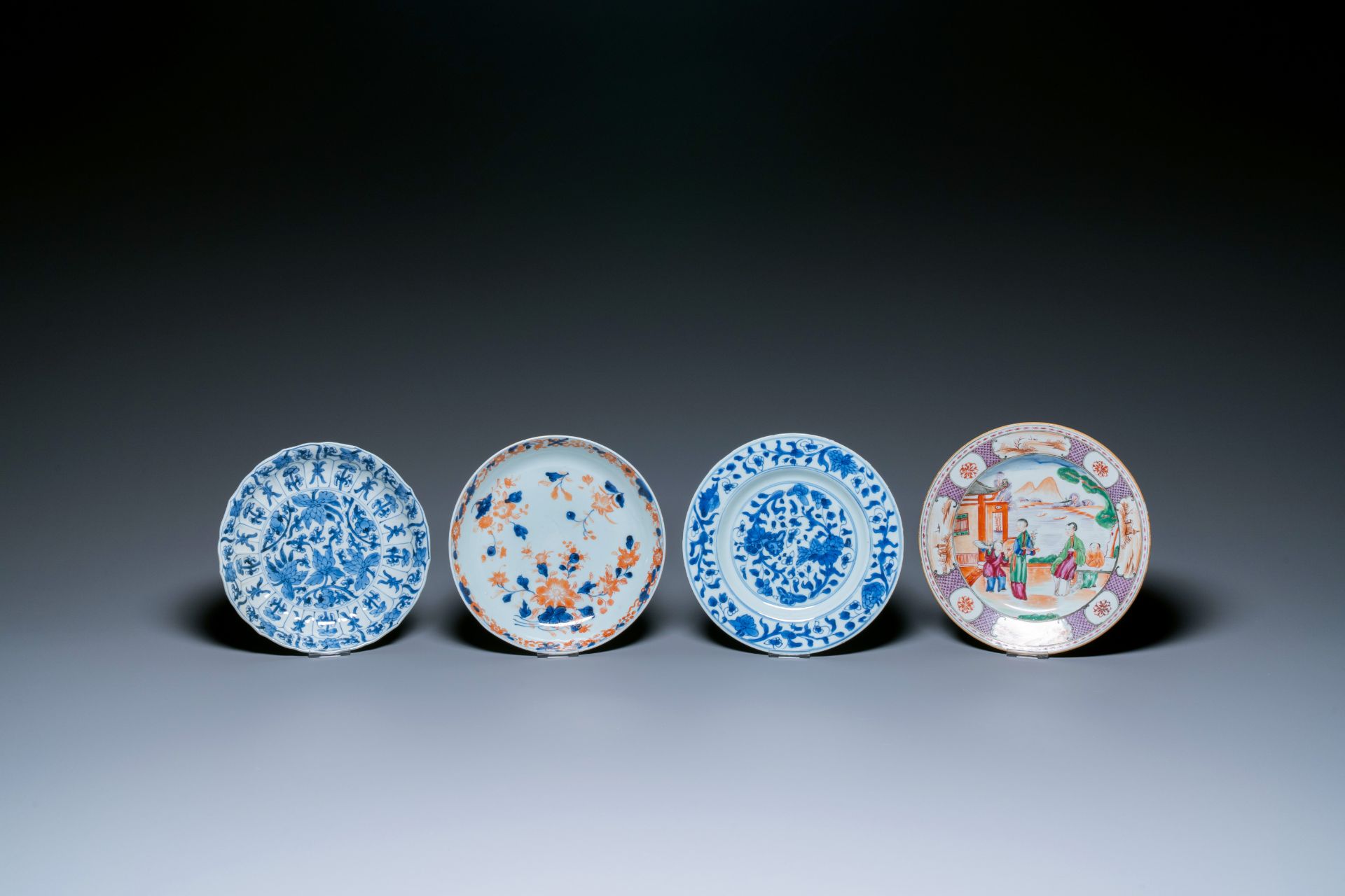 A varied collection of Chinese porcelain, Kangxi and later - Bild 4 aus 6