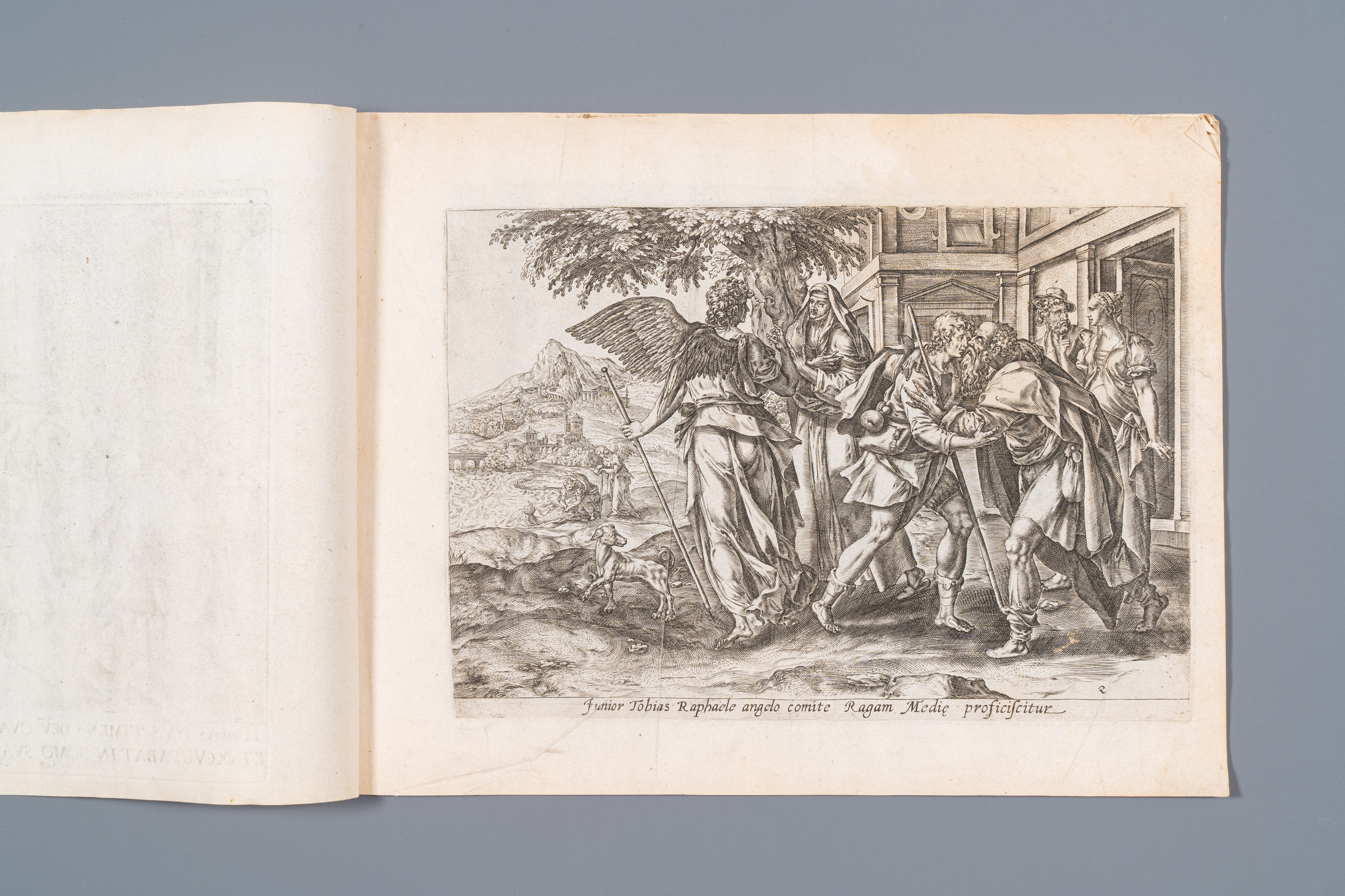 Maarten de Vos, Gerard de Jode, and after Teniers & Brouwer: Eight engravings, 16th C. and later - Image 9 of 39
