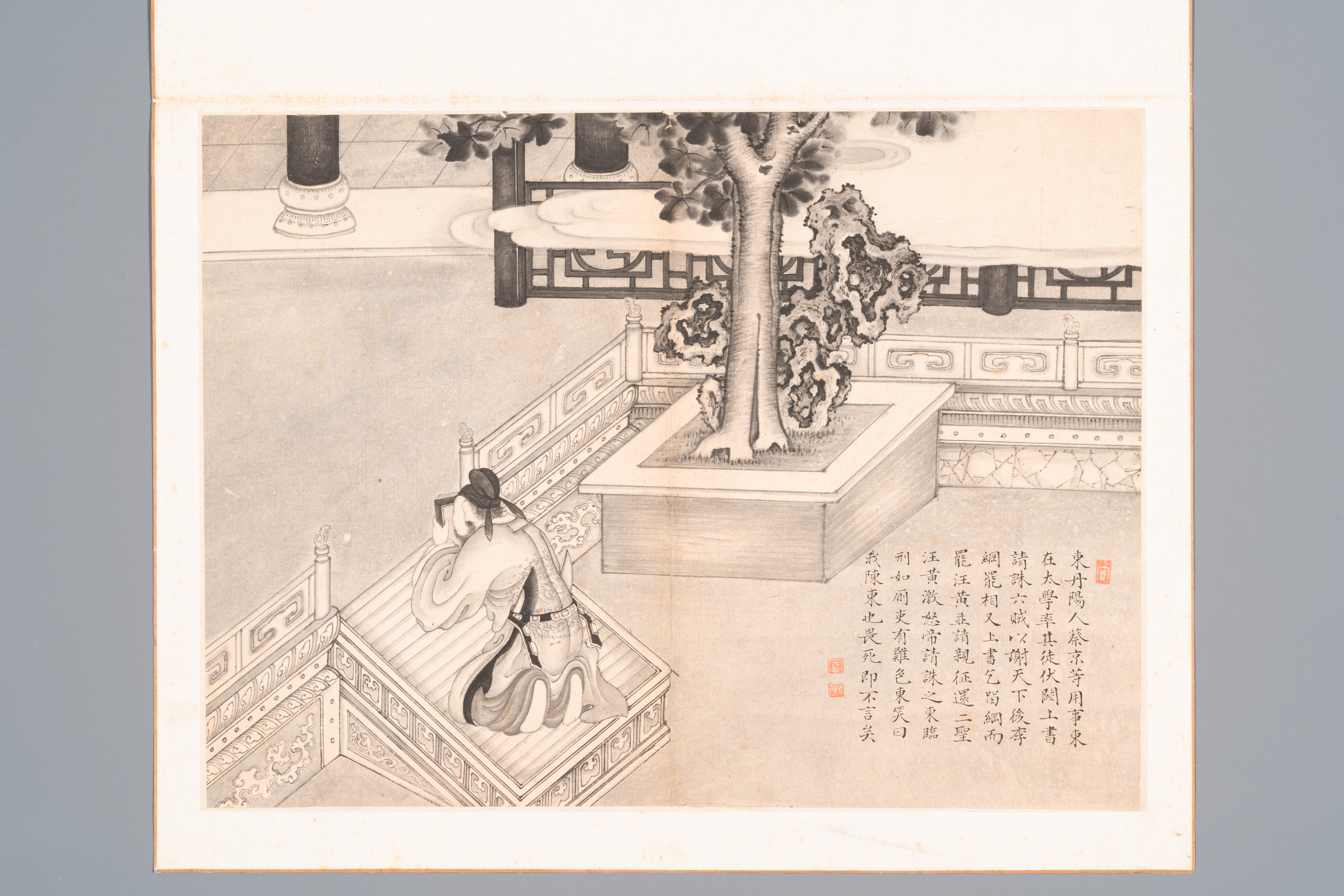 Chinese school: Thirteen various works, ink and colour on paper and silk, signed Xiaocun æ™“é‚¨ and - Image 3 of 11