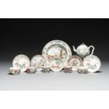 A varied collection of Chinese famille rose porcelain, Yongzheng/Qianlong