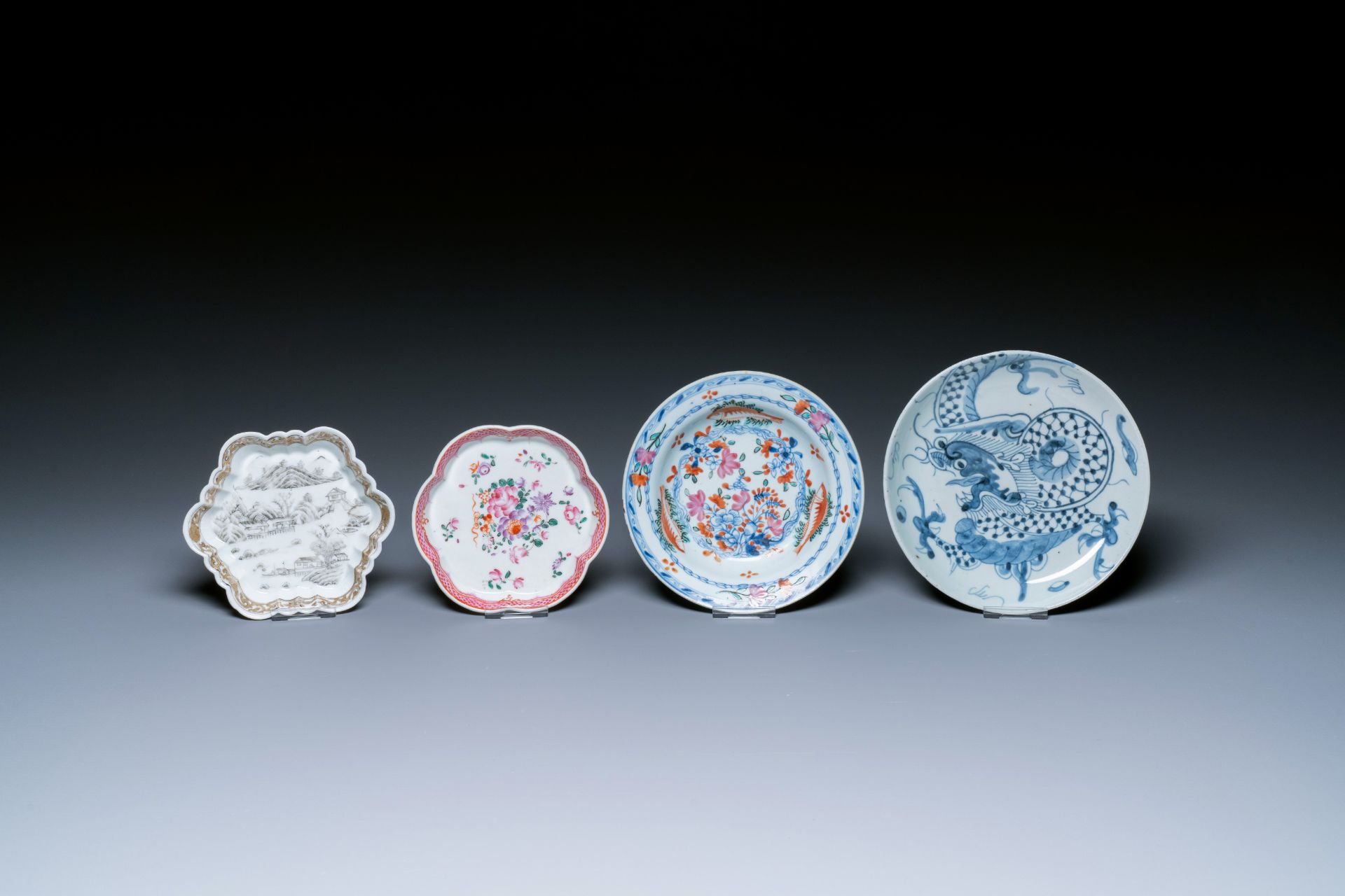 A varied collection of Chinese porcelain, Kangxi and later - Bild 5 aus 6