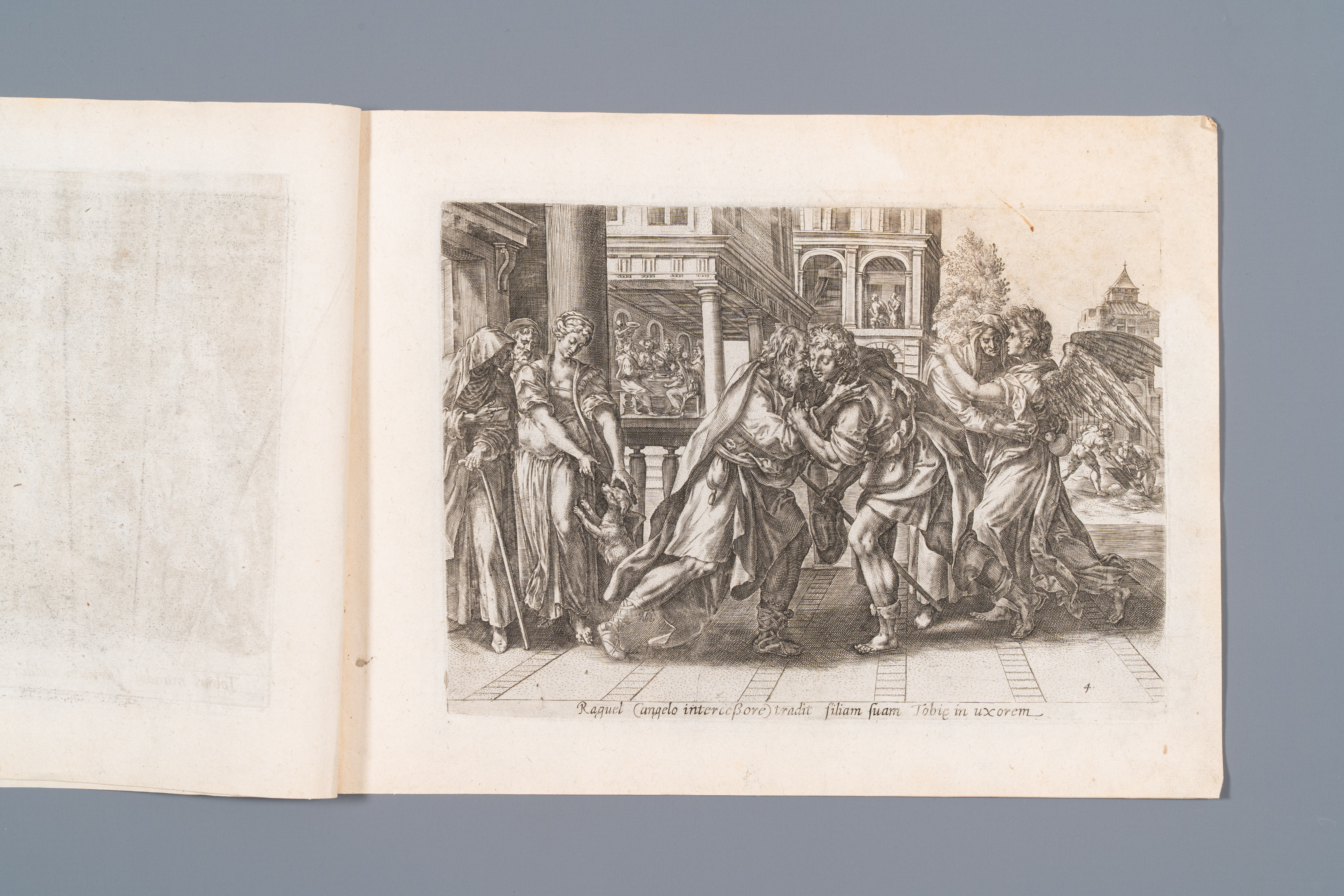 Maarten de Vos, Gerard de Jode, and after Teniers & Brouwer: Eight engravings, 16th C. and later - Image 14 of 39