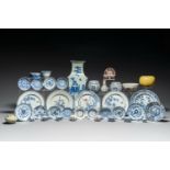 A varied collection of Chinese porcelain, Ming and later