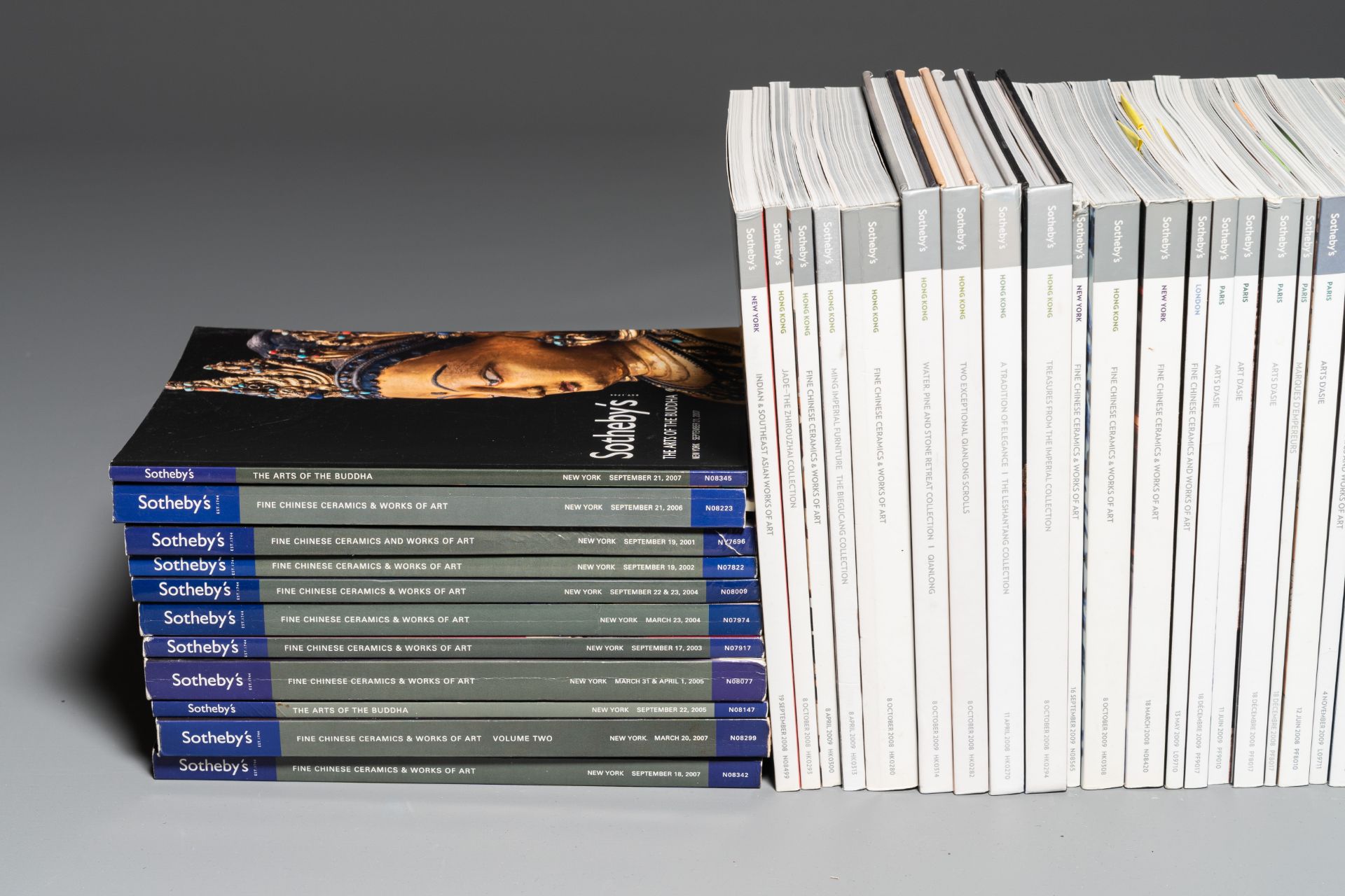 A varied collection of 71 Sotheby's catalogues on Chinese art from between the years 2000 to 2009 - Image 2 of 5