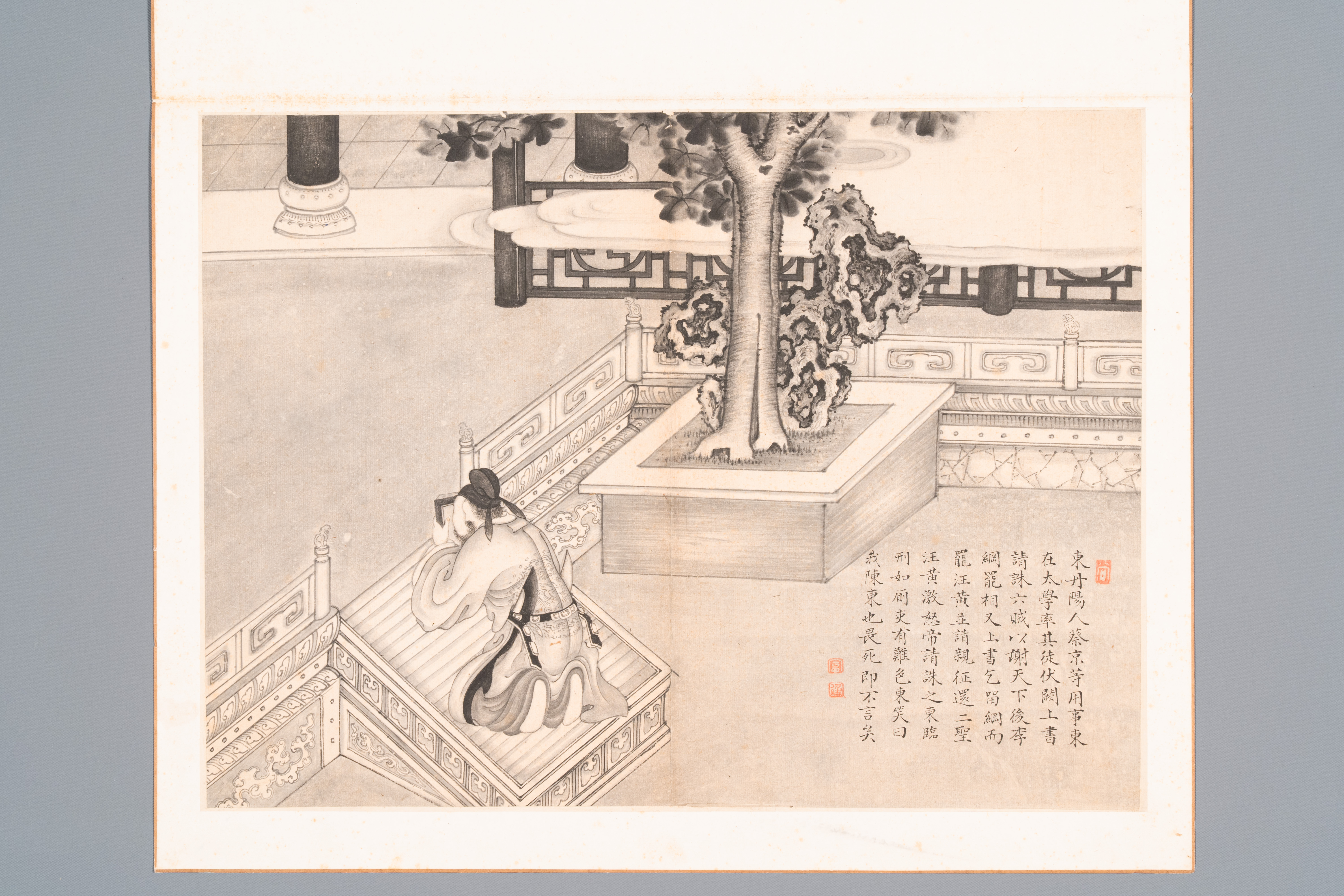Chinese school: Thirteen various works, ink and colour on paper and silk, signed Xiaocun æ™“é‚¨ and - Image 2 of 11