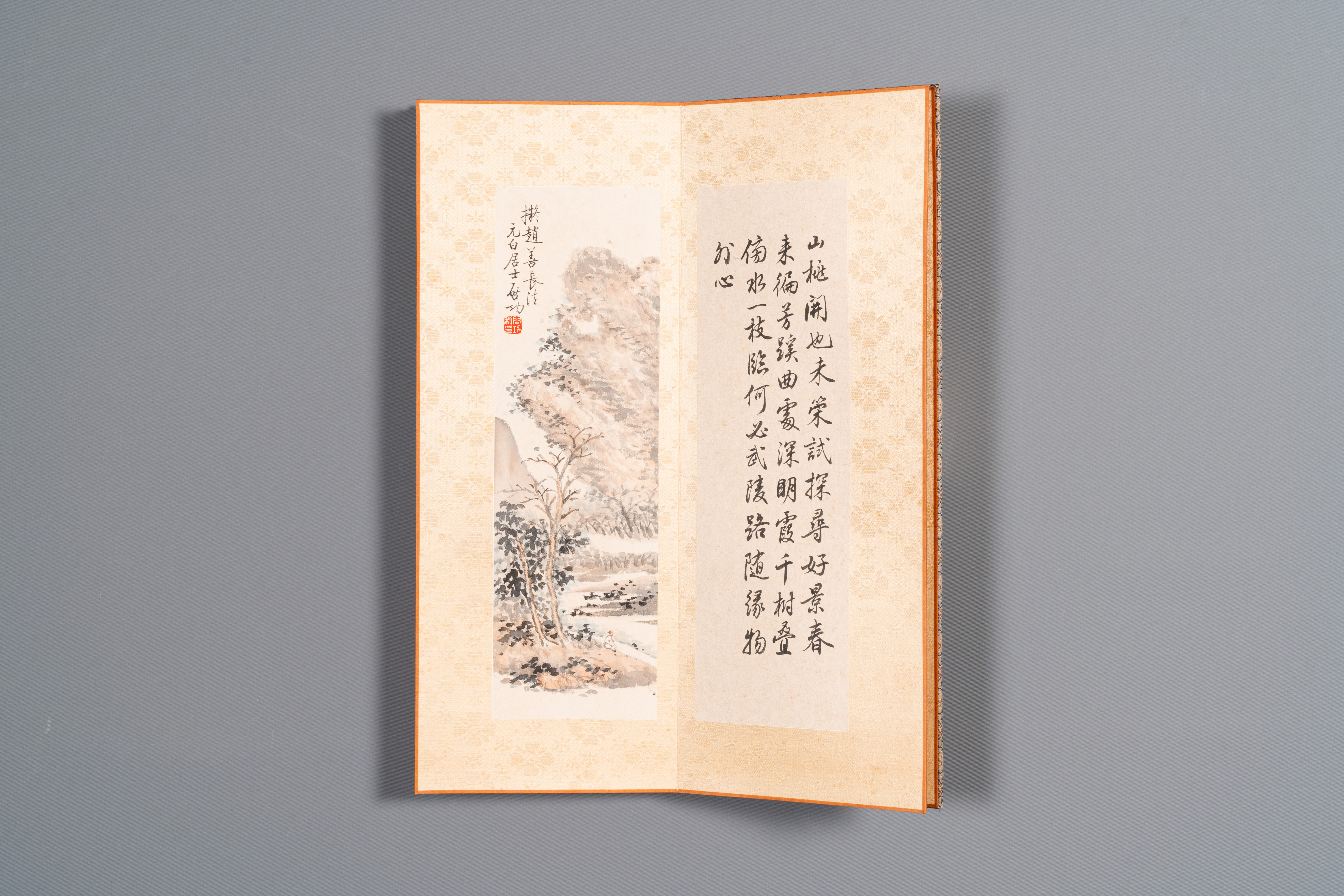 Three albums: 'Jiang Hanting æ±Ÿå¯’æ±€ (1904-1963), Lin Sanzhi æž—æ•£ä¹‹ (1898-1989) and Qi Gong å¯ - Image 17 of 23