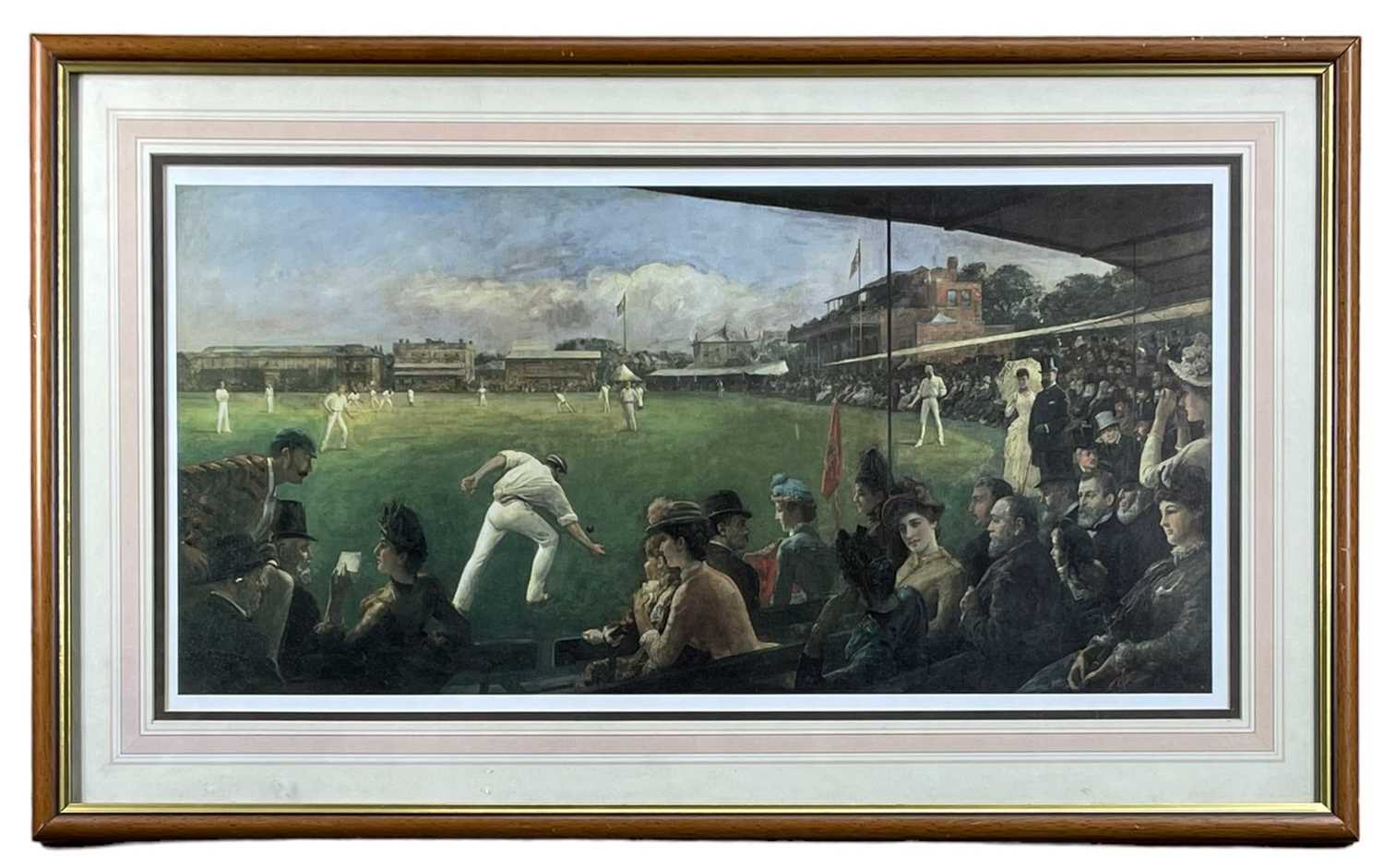 SPORTING MEMORABILIA, including five paintings of Welsh rugby players by artist Richard O'Connell, - Image 4 of 16