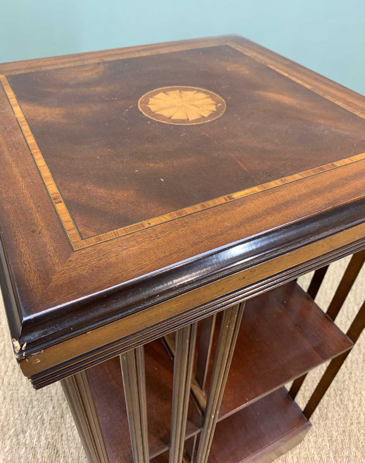 OCCASIONAL FURNITURE: comprising 20th C. Italian neoclassical marquetry side table, 74 (w) x - Image 6 of 6