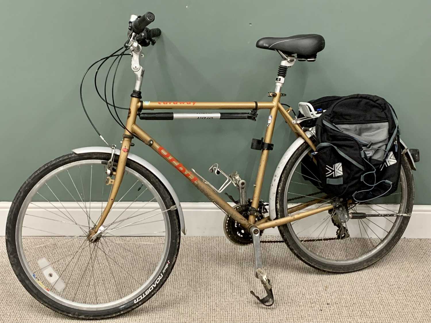 ORBIT CARAWAY BICYCLE, multi gear with rear panniers, 22-inch frame, 160cms approximate overall L - Image 5 of 5