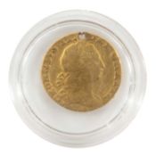 GEORGE III QUARTER-GUINEA, 1762, 2.0gms Provenance: private collection Cardiff Comments: wear