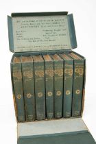 BRONTE SISTERS & MRS GASKELL, seven volume set, titled 'Life & Works of Charlotte Bronte and her
