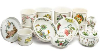 ASSORTED PORTMEIRION POTTERY, various patterns viz. Botanic Garden, Pomona etc, and including