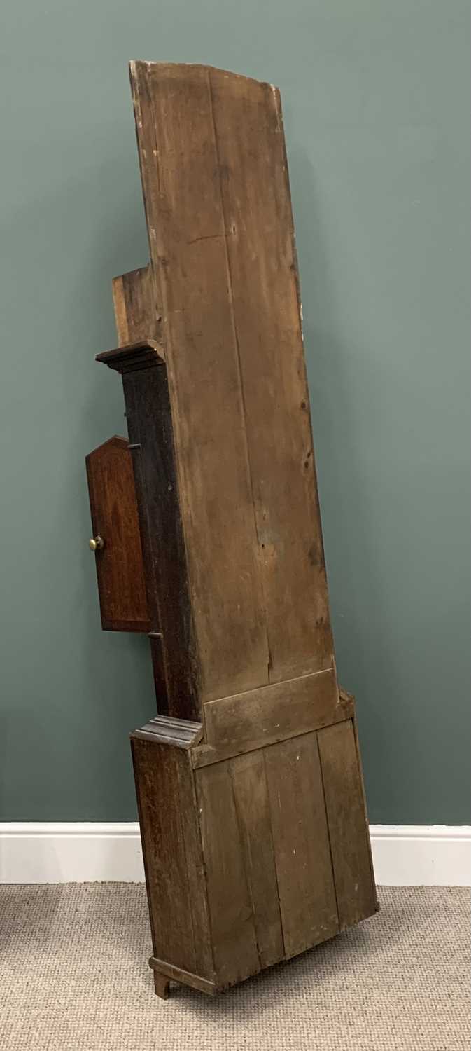 J REED BRAMPTON LONGCASE CLOCK circa 1850, arched top painted dial, Roman numerals, subsidiary - Image 6 of 11