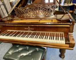 STEINWAY 'MODEL A' ROSEWOOD CASED SALON GRAND PIANO, Serial No 70610 (circa 1891), 85 notes, ivory