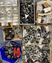 CAMERAS & ACCESSORIES, a large quantity including bodies, lenses and other parts Provenance: private