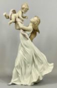LLADRO MODEL 6858 "MY LITTLE SWEETIE", large figure of mother and child, 46cms (h) Provenance:
