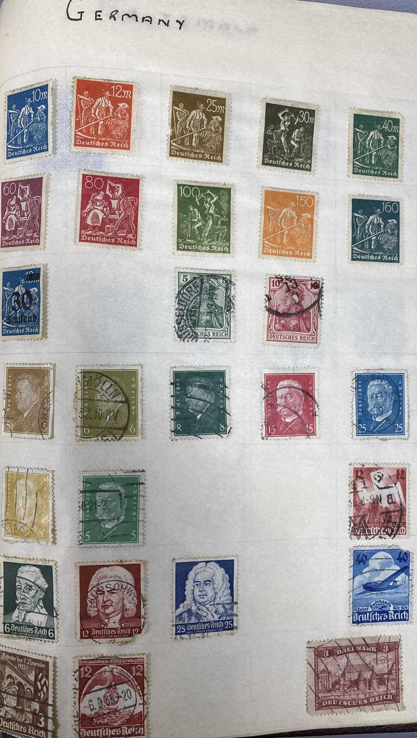 STAMP COLLECTION, world and GB in albums, loose and on envelopes Provenance: deceased estate - Image 4 of 10
