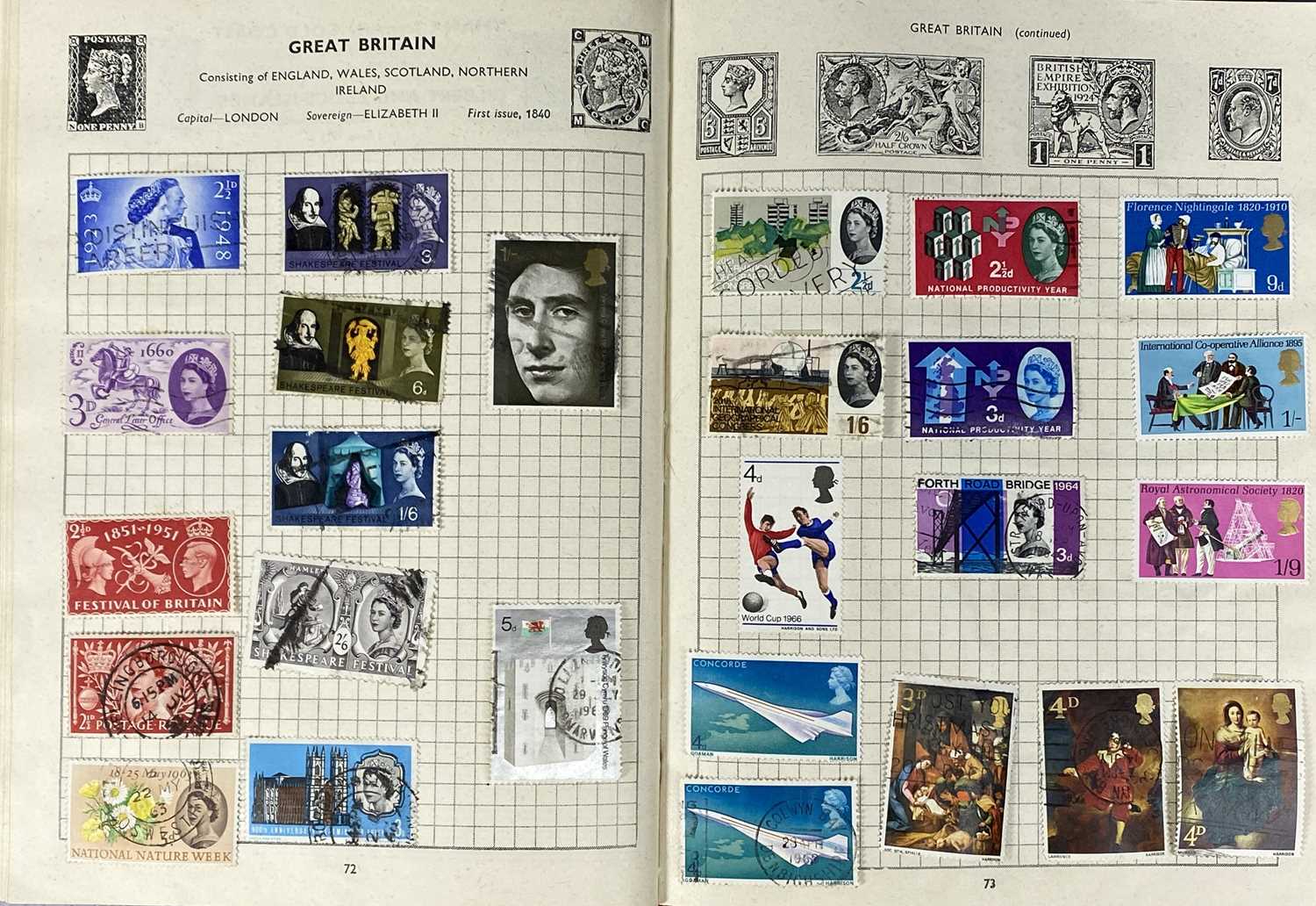 STAMP COLLECTION, world and GB in albums, loose and on envelopes Provenance: deceased estate - Image 9 of 10